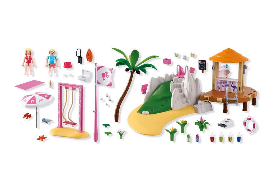 PLAYMOBIL x Barbie™ Café de playa