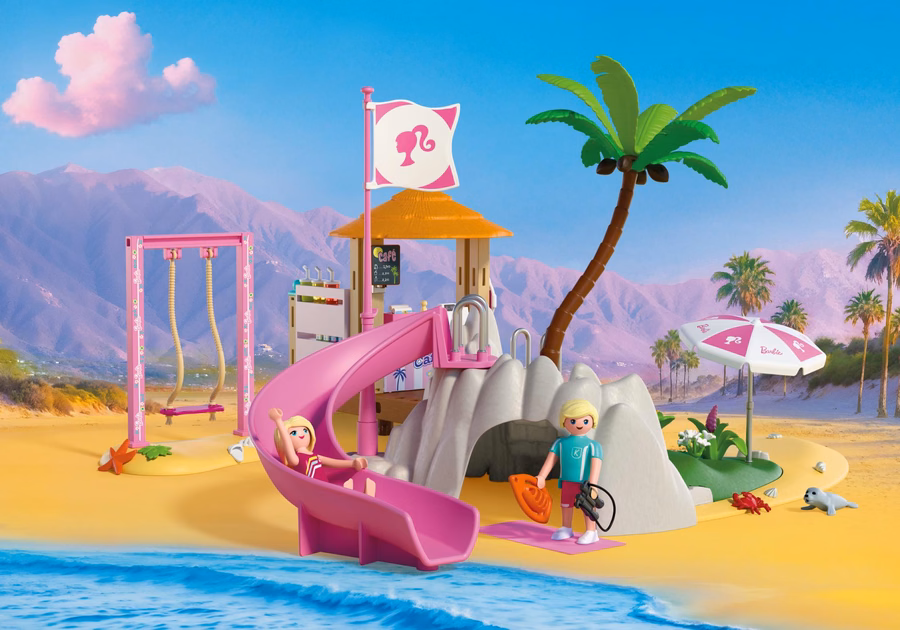PLAYMOBIL x Barbie™ Café de playa