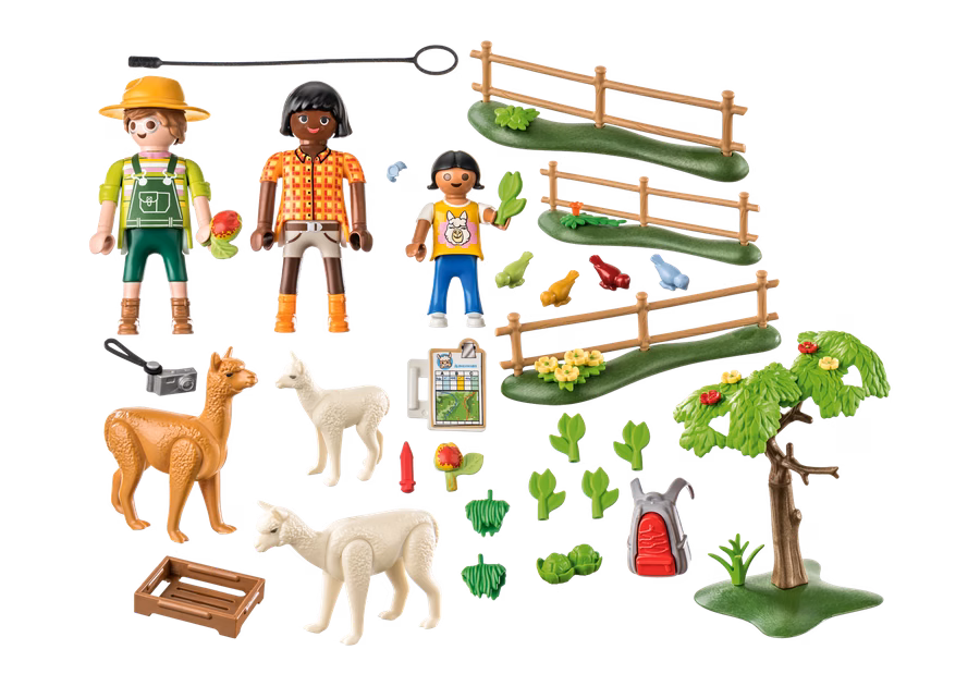 Excursión con alpacas