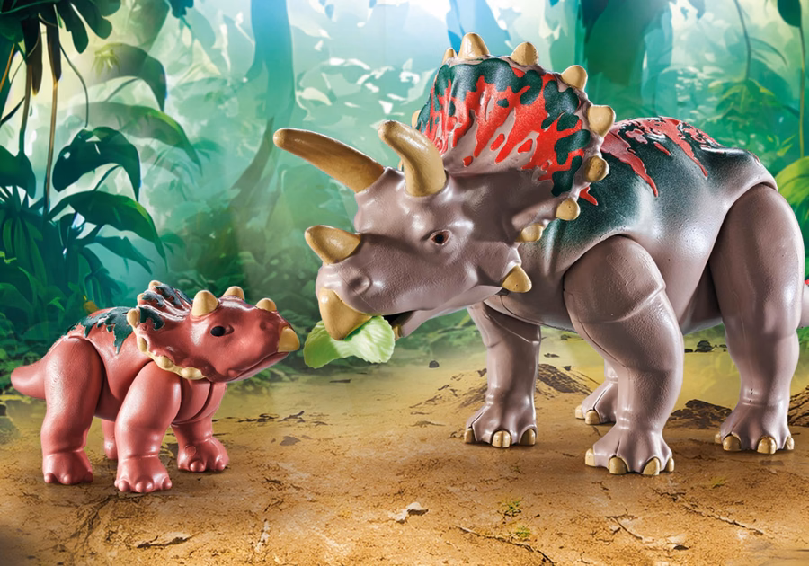 Familia de los Triceratops