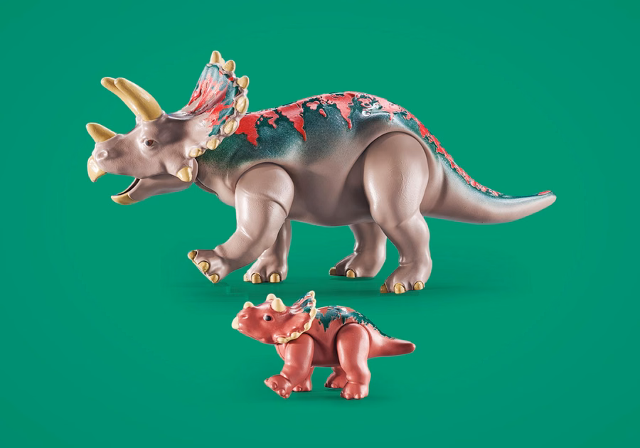 Familia de los Triceratops