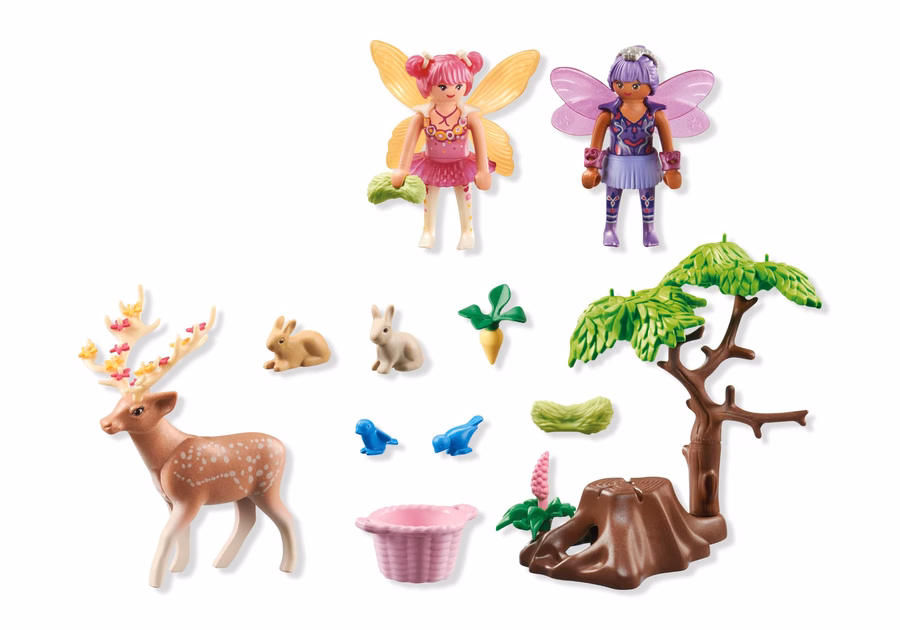Pack de iniciación de hadas con animales del bosque