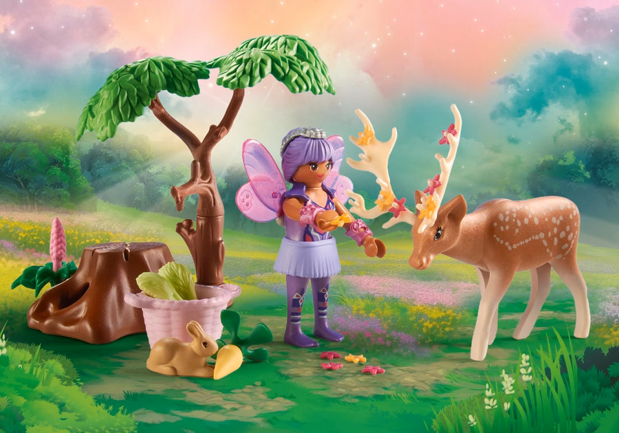 Pack de iniciación de hadas con animales del bosque