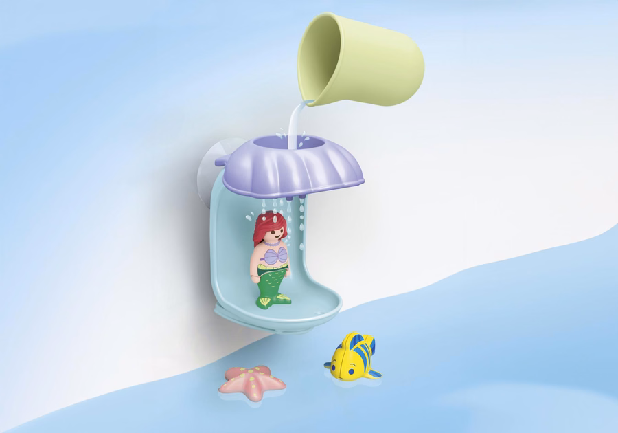 JUNIOR y Disney: La ducha de conchas de Ariel