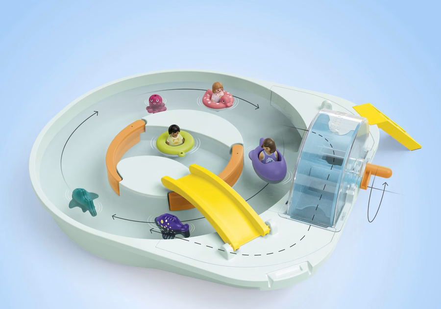 JUNIOR AQUA: Set de aventuras acuáticas para chapotear y aprender.