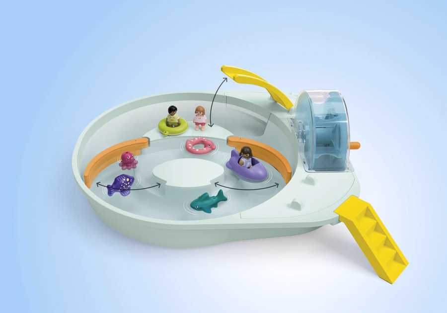 JUNIOR AQUA: Set de aventuras acuáticas para chapotear y aprender.