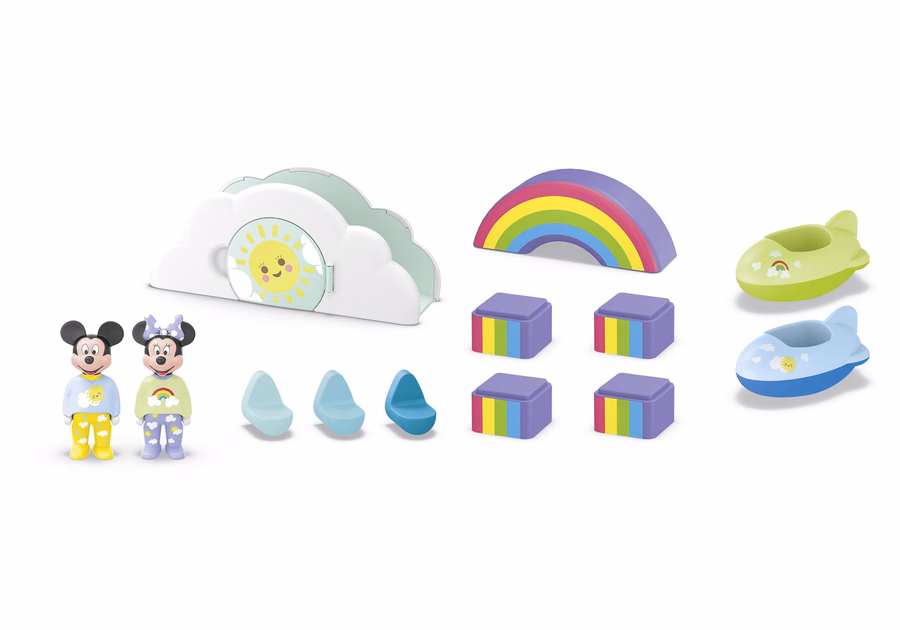 JUNIOR y Disney: El hogar en la nube de Mickey Mouse y Minnie Mouse