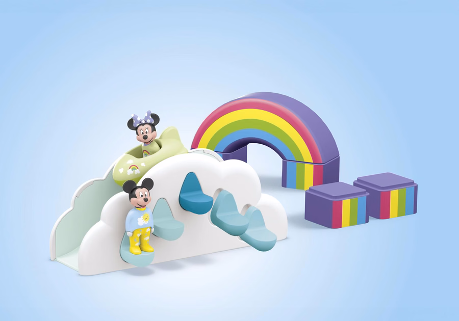 JUNIOR y Disney: El hogar en la nube de Mickey Mouse y Minnie Mouse