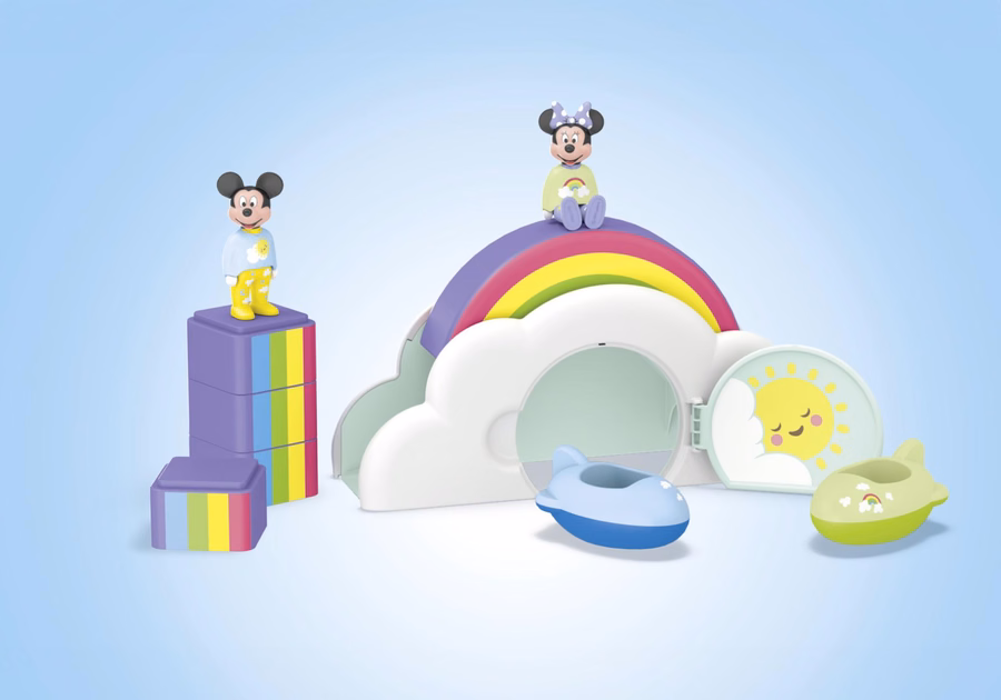 JUNIOR y Disney: El hogar en la nube de Mickey Mouse y Minnie Mouse