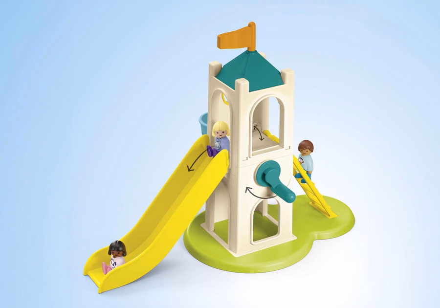 JUNIOR: Torre de aventuras con puesto de helados