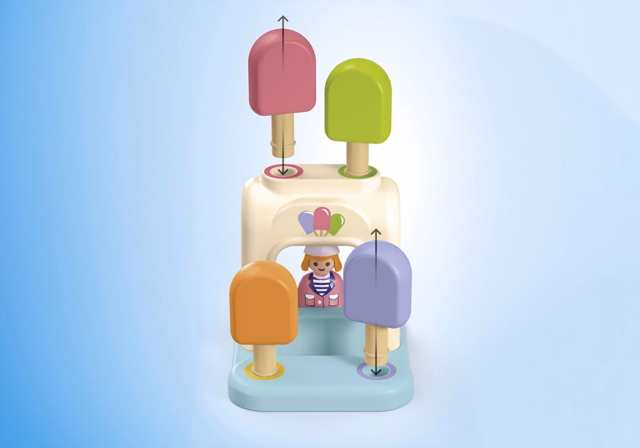 JUNIOR: Torre de aventuras con puesto de helados
