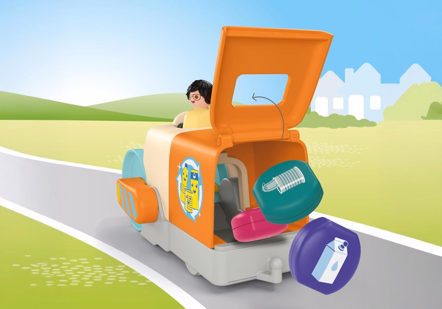 JUNIOR: Recolector de basura de empuje y agarre