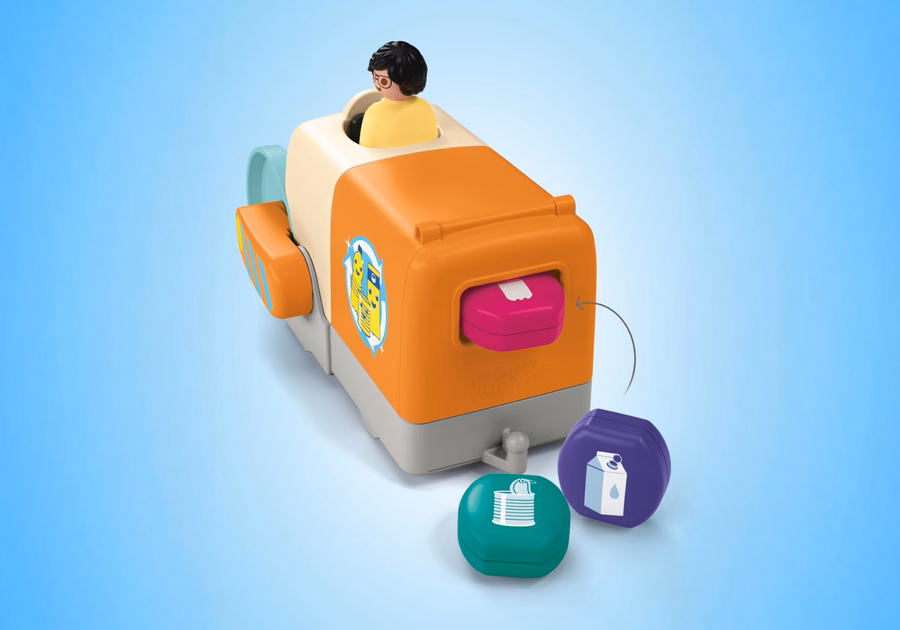 JUNIOR: Recolector de basura de empuje y agarre