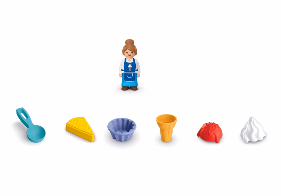 JUNIOR: Heladería de arena