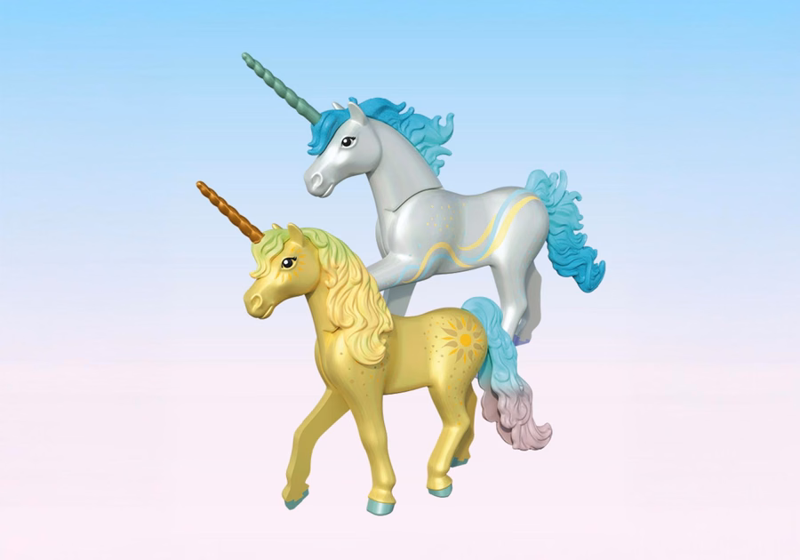Unicornio coleccionable: Flor de sol con hada