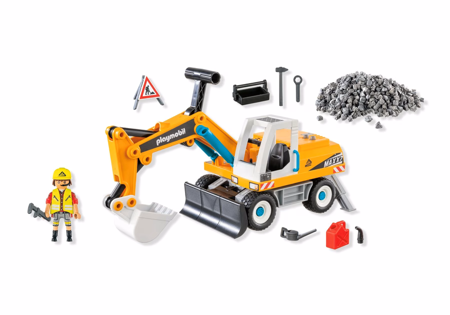 Excavadora grande