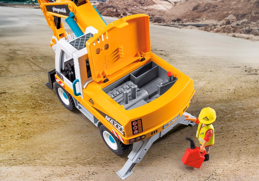 Excavadora grande
