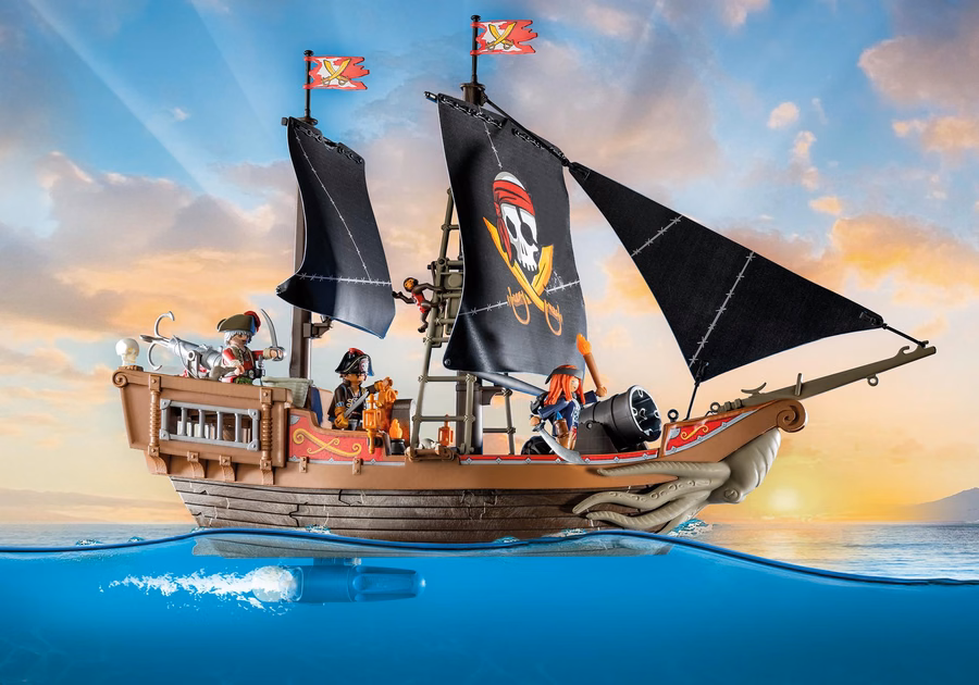 Gran barco pirata